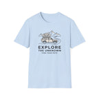 Explore the unknown find your path – Adventure Graphic Line Art T-Shirt