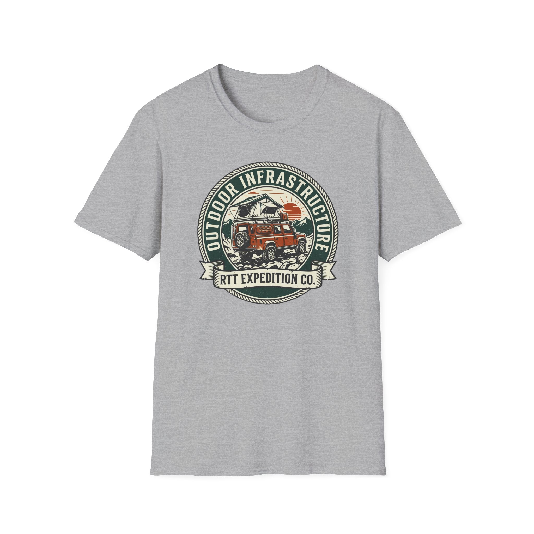 Outdoor infrastructure – Adventure Graphic Badge T-Shirt