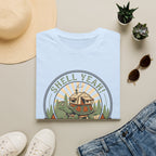 Shell yeah overland tortoise – Adventure Graphic Badge Art T-Shirt