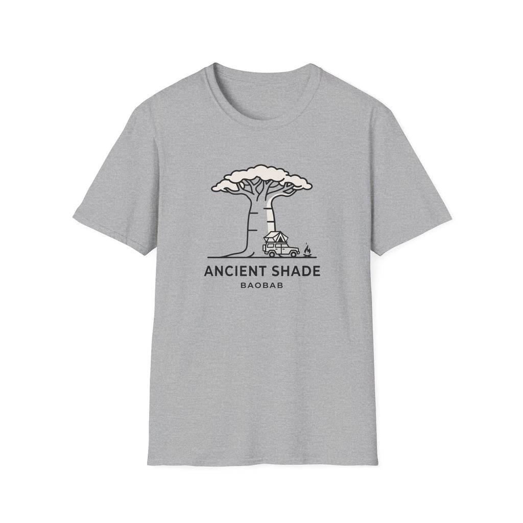 Ancient shade baobab – Adventure Graphic Line Art T-Shirt