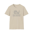 Outdoor infrastructure – Adventure Graphic Line Art T-Shirt