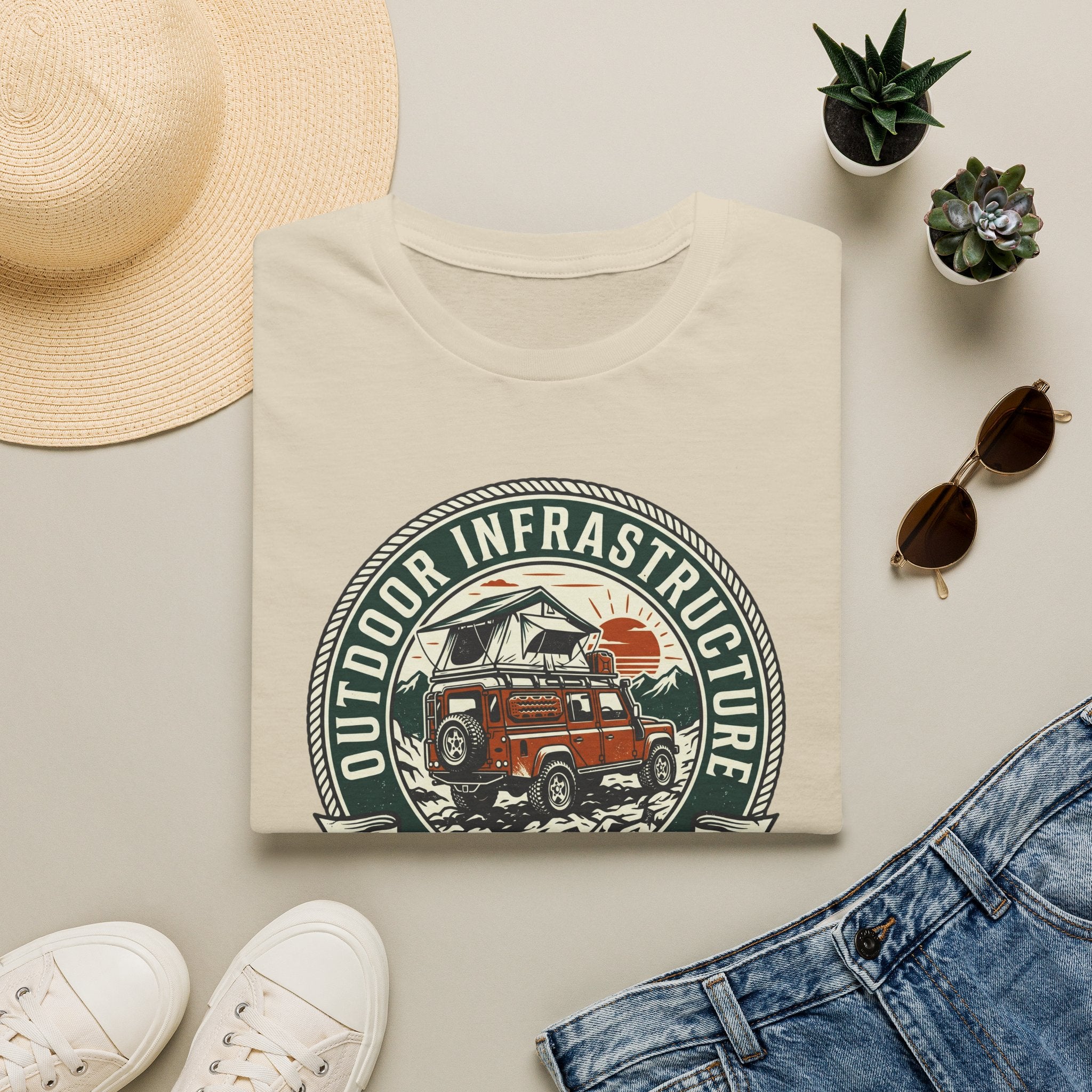 Outdoor infrastructure – Adventure Graphic Badge T-Shirt