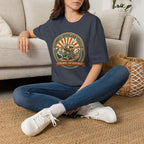 Ultimate overland tortoise – Adventure Graphic Badge Art T-Shirt