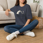 Brew life campfire coffee – Adventure Graphic Line Art T-Shirt