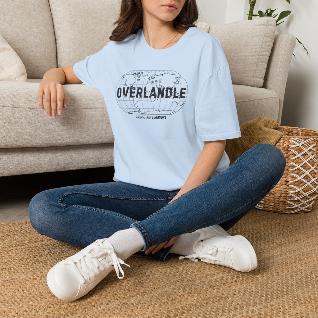 Overlandle globe – Adventure Graphic Art T-Shirt