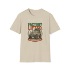 Factory lifted 4x4 – Adventure Graphic Cartoon Art T-Shirt