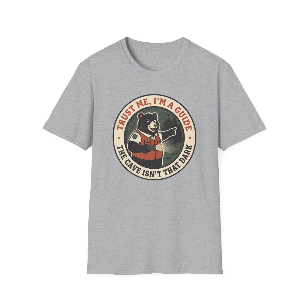 Trust me I am a guide – Adventure Graphic Badge Art T-Shirt