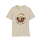 I am outdoorsy patio – Adventure Graphic Badge Art T-Shirt
