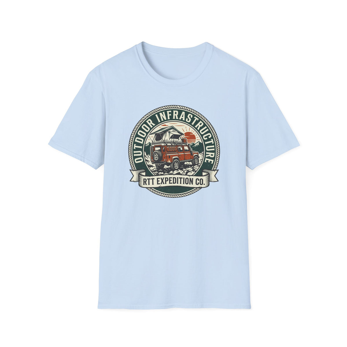 Outdoor infrastructure – Adventure Graphic Badge T-Shirt