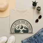 Leave it better – Adventure Graphic Badge T-Shirt
