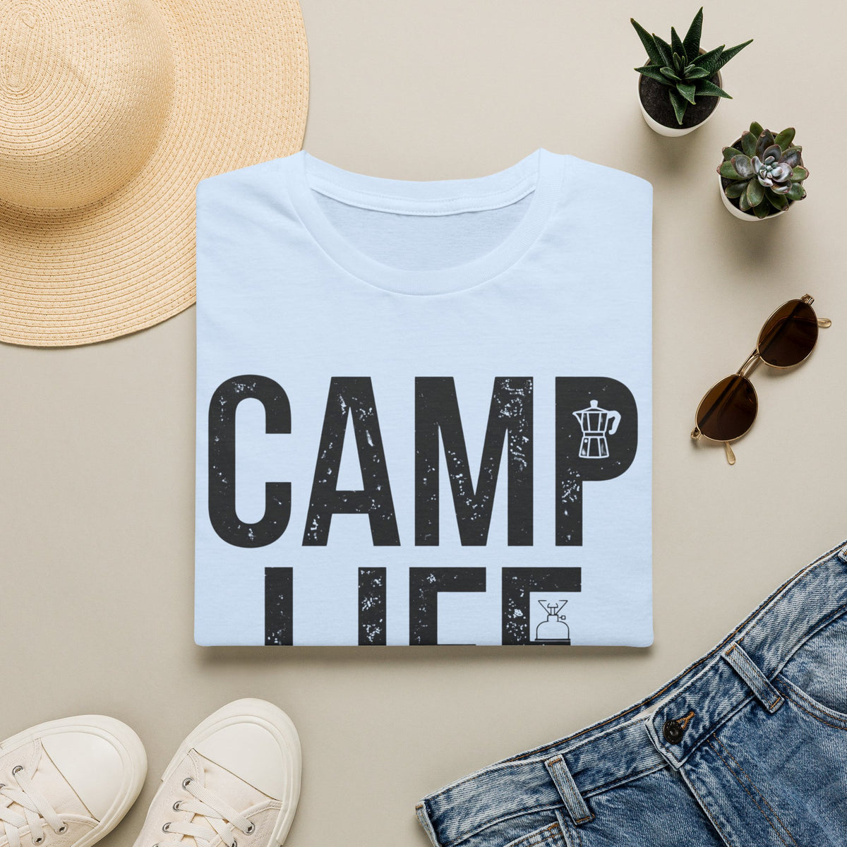 1 Camp Life Graphic Adventure T-Shirt