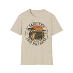 Take the long way – Adventure Graphic Badge T-Shirt