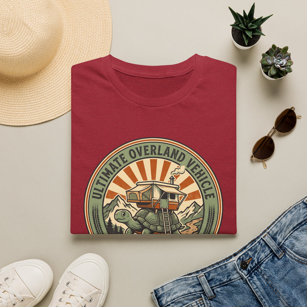Ultimate overland tortoise – Adventure Graphic Badge Art T-Shirt