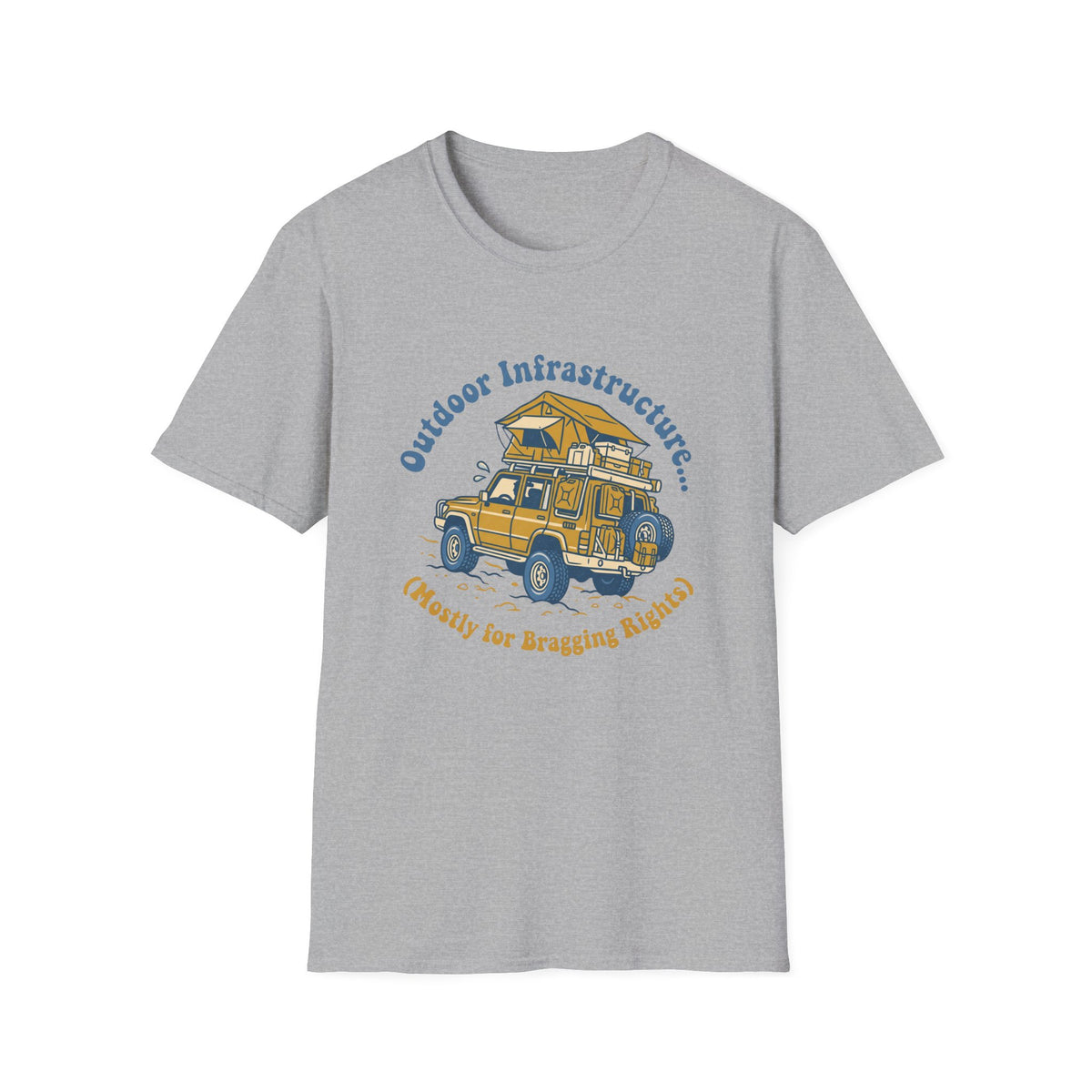 For bragging rights 4x4 – Adventure Graphic T-Shirt