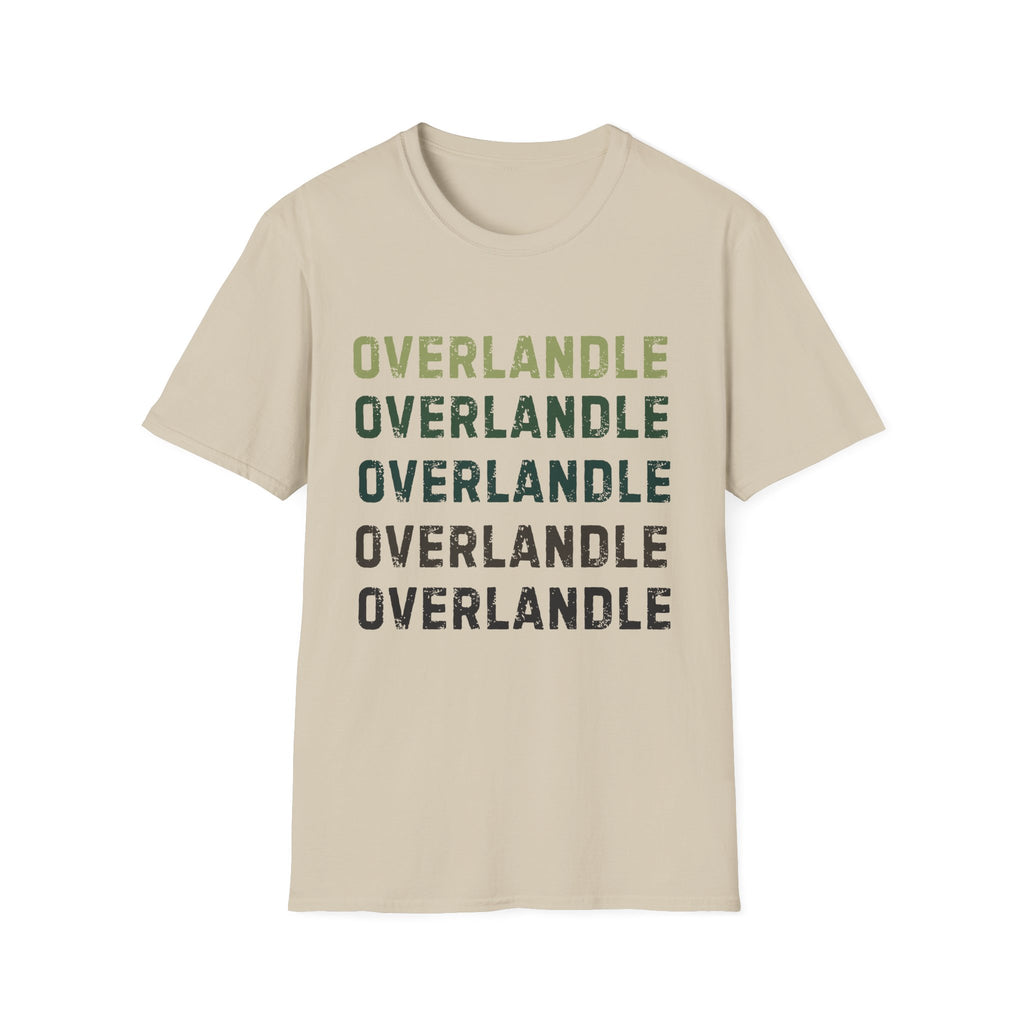 Overlandle overlandle repeat – Adventure Graphic Art T-Shirt