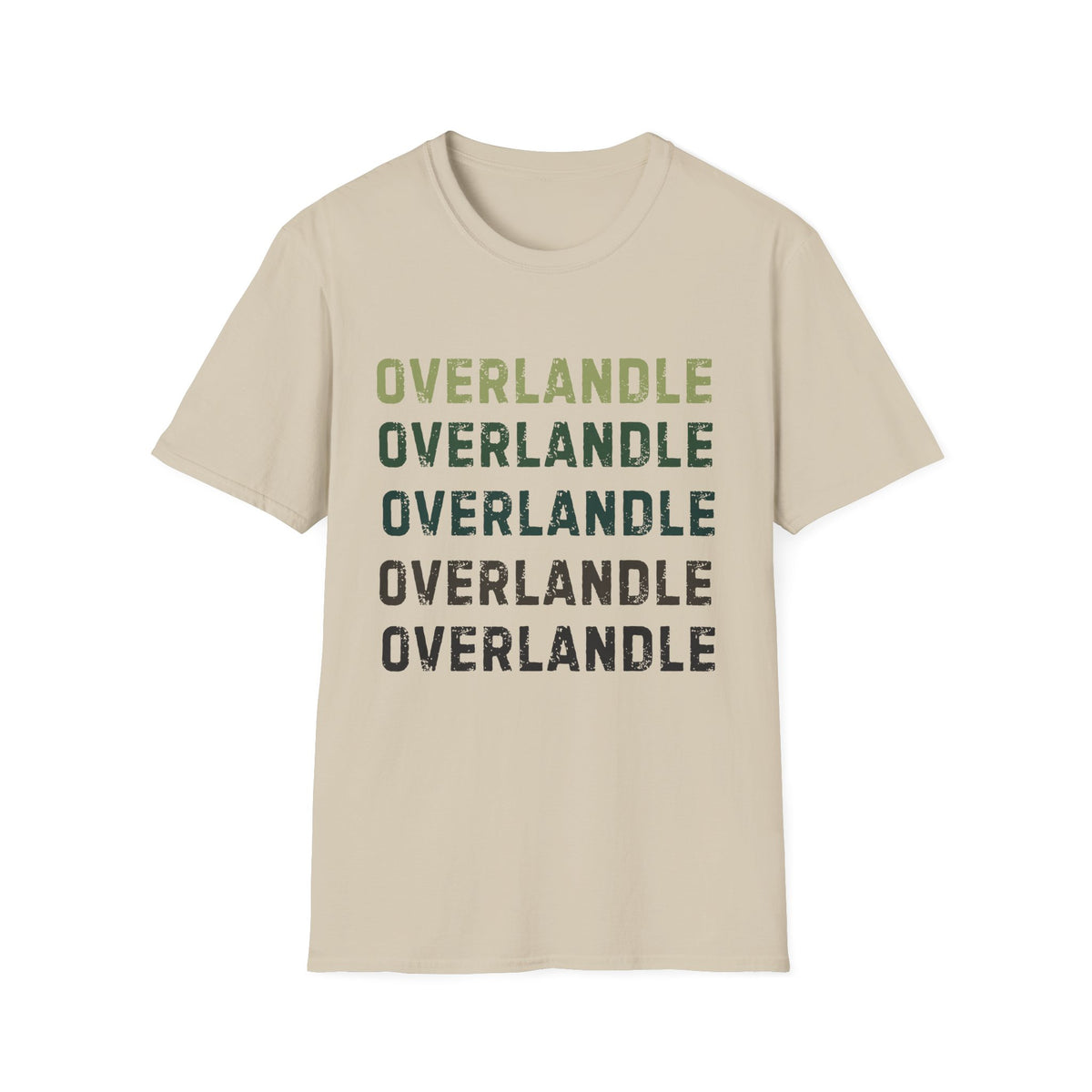 Overlandle overlandle repeat – Adventure Graphic Art T-Shirt