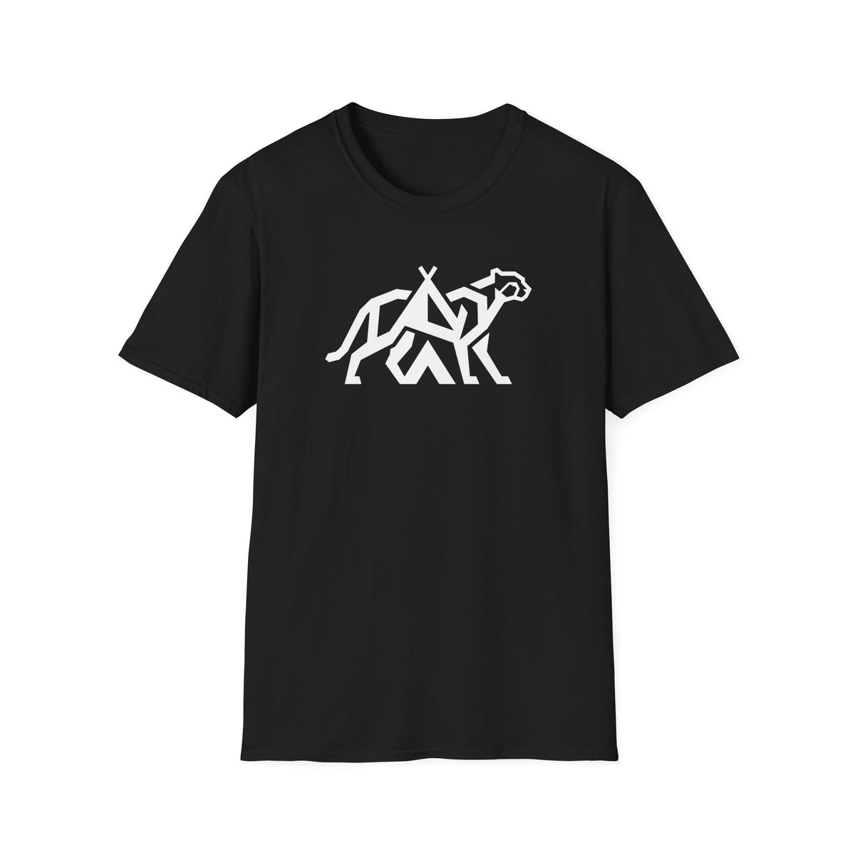 Cheetah tent infused – Adventure Graphic Line Art T-Shirt