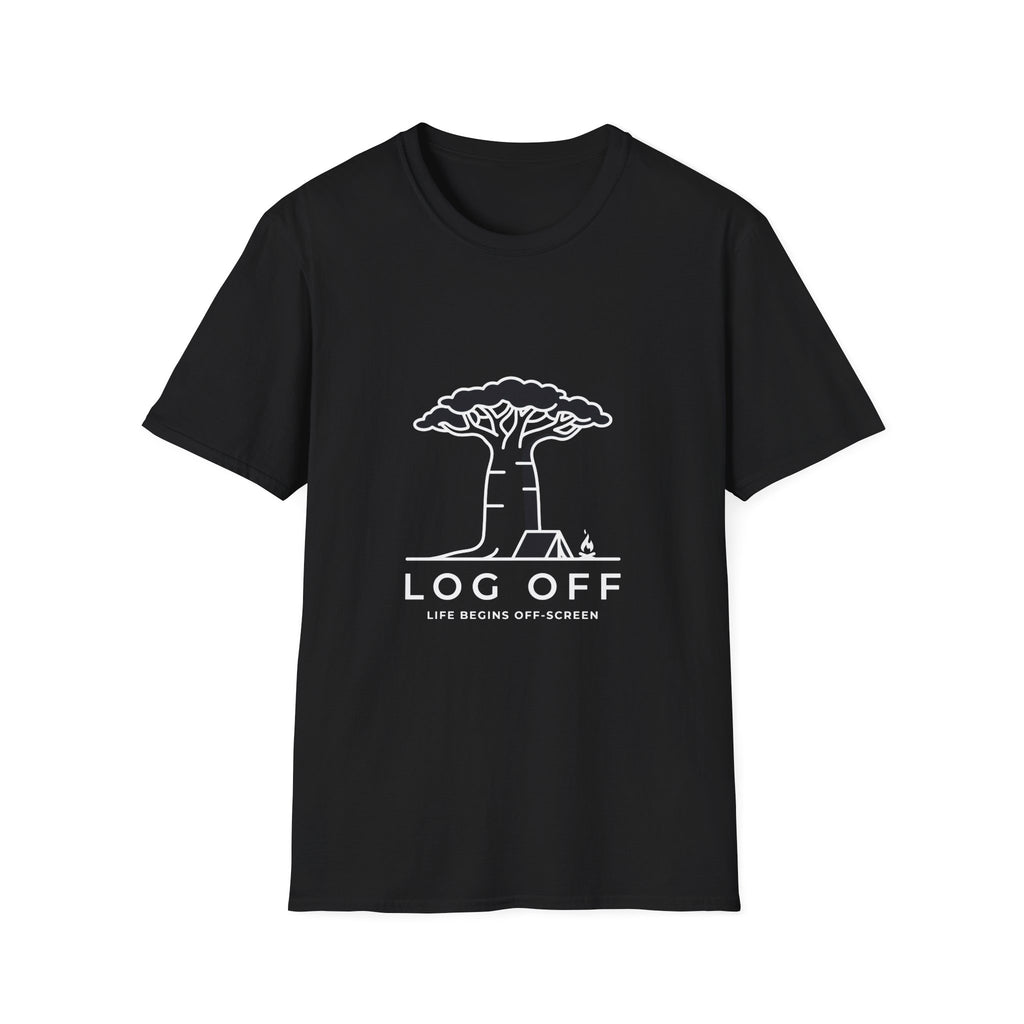 Log off baobab – Adventure Graphic T-Shirt