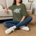 Cheetah tent infused – Adventure Graphic Line Art T-Shirt