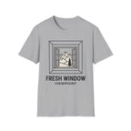 Fresh window – Adventure Graphic Line Art T-Shirt