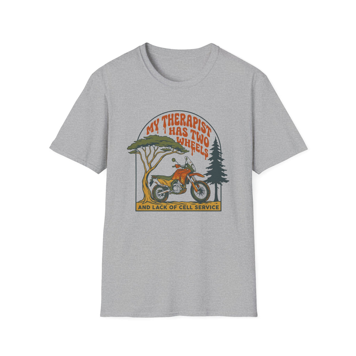 My therapist has two wheels – Adventure Graphic T-Shirt