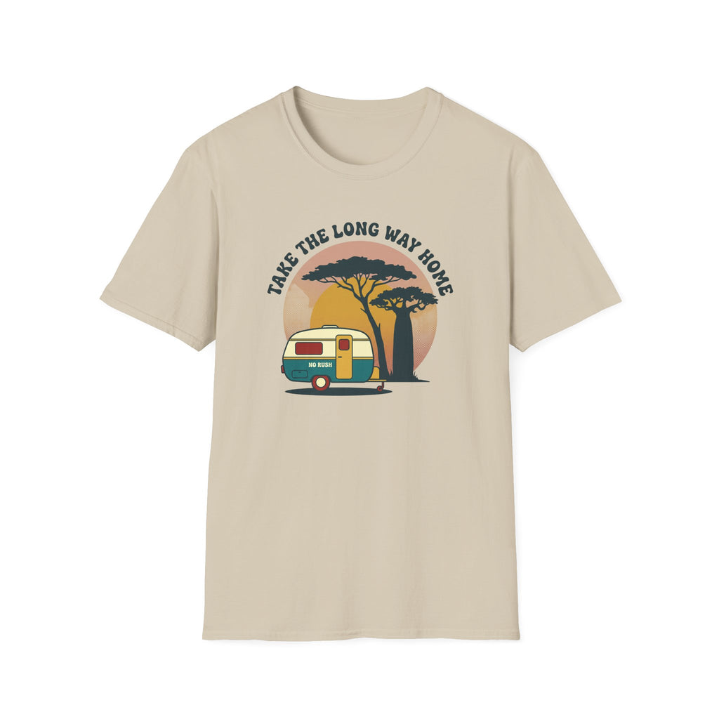Take the long way home caravan – Adventure Graphic T-Shirt