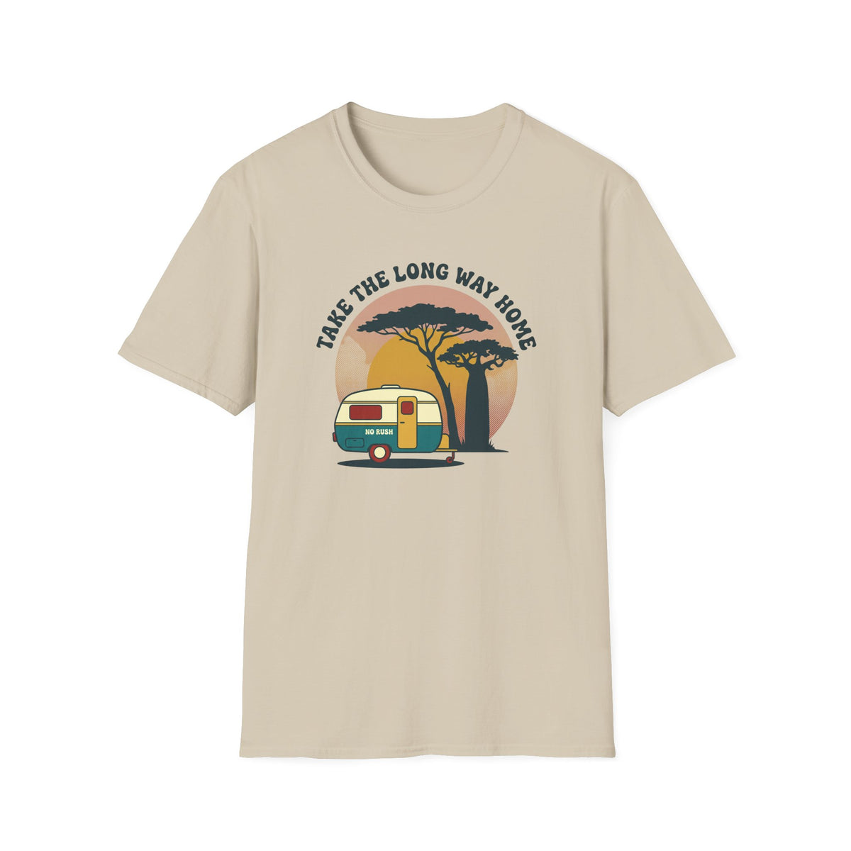 Take the long way home caravan – Adventure Graphic T-Shirt