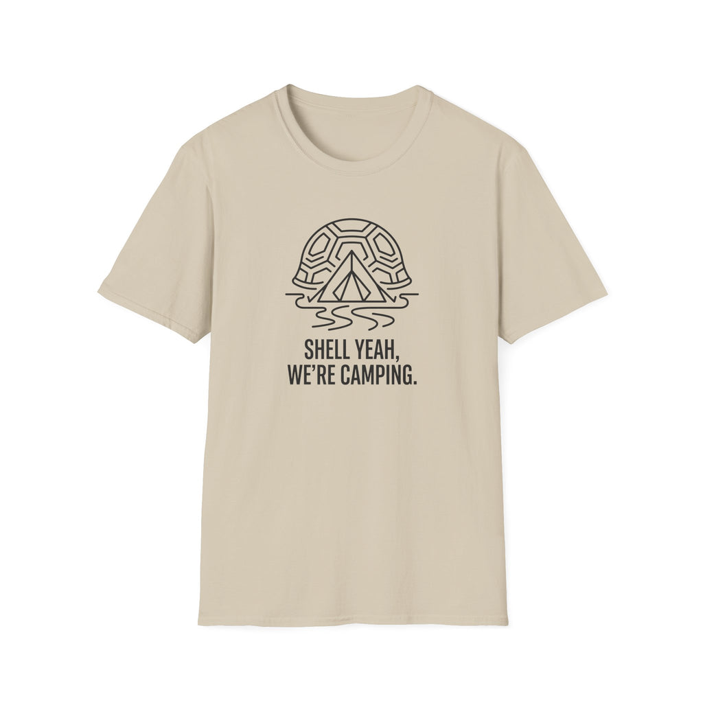 Shell yeah tortoise – Adventure Graphic Line Art T-Shirt