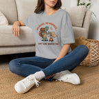 Camp slow wander far tortoise – Adventure Graphic Cartoon Art T-Shirt