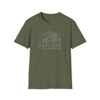 Explore The Unknown T‑Shirt — Adventure Off‑Road Graphic Tee