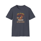 I am outdoorsy bear – Adventure Graphic Cartoon Art T-Shirt