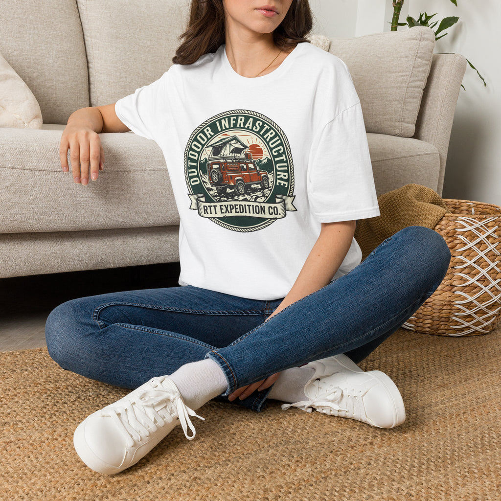 Outdoor infrastructure – Adventure Graphic Badge T-Shirt
