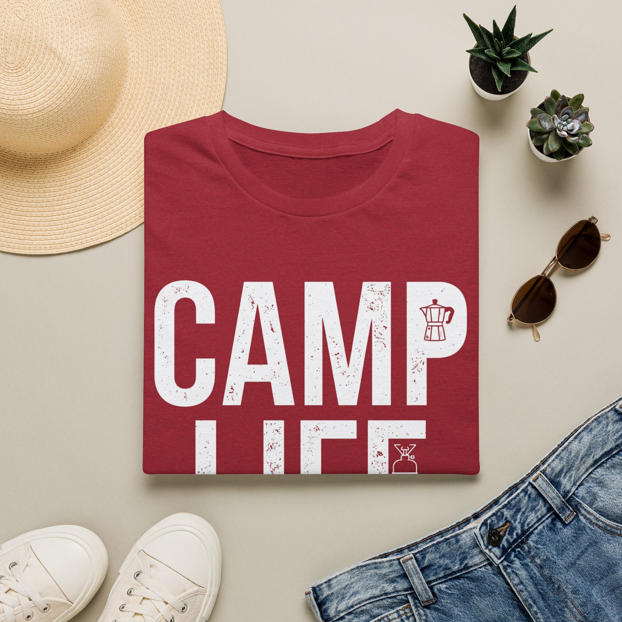 1 Camp Life Graphic Adventure T-Shirt