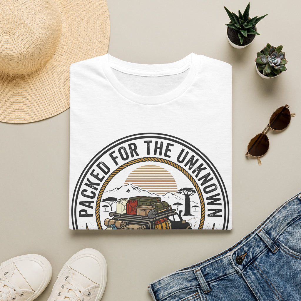Packed for the unknown – Adventure Graphic T-Shirt