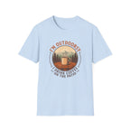 I am outdoorsy patio – Adventure Graphic Badge Art T-Shirt