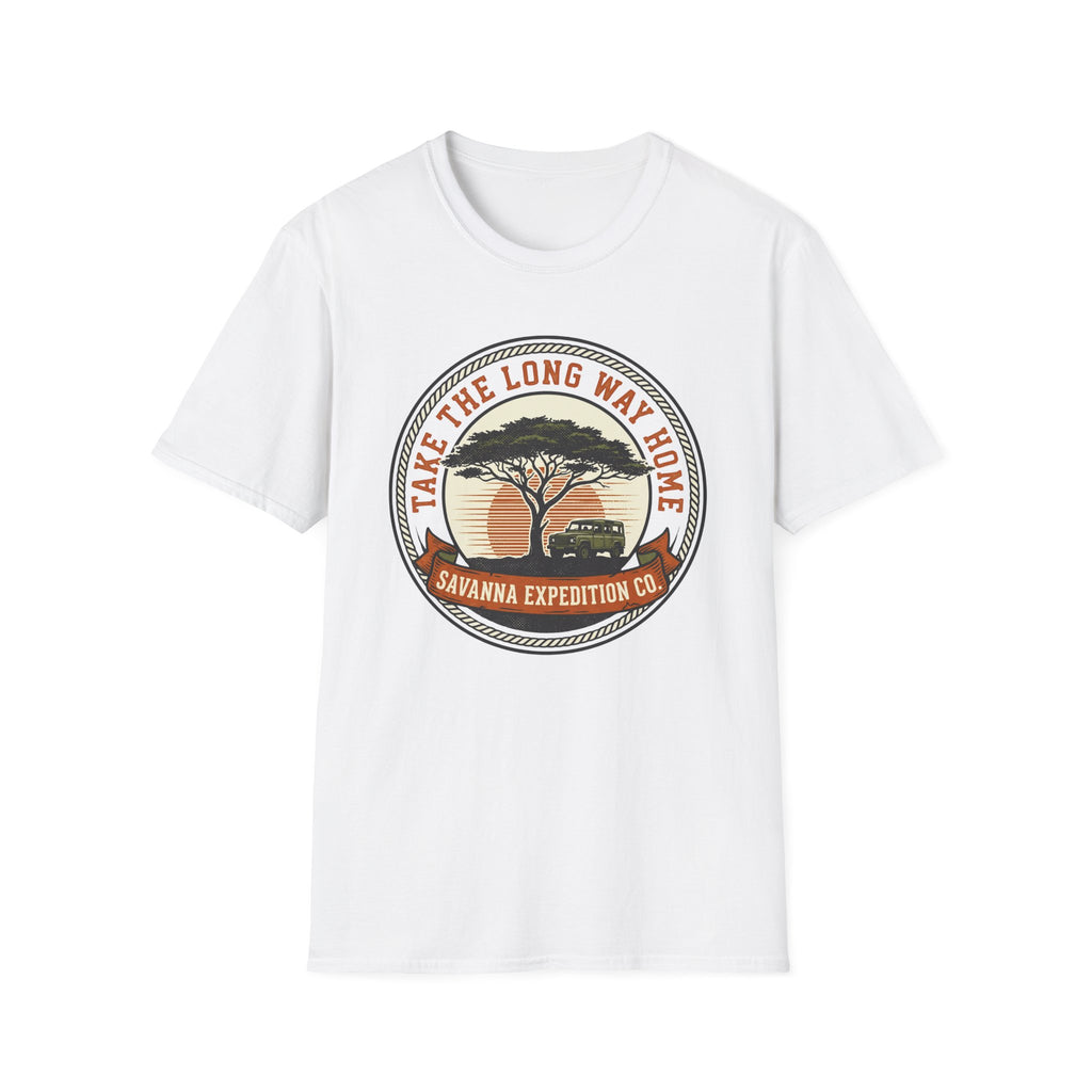 Take the long way Savanna – Adventure Graphic T-Shirt