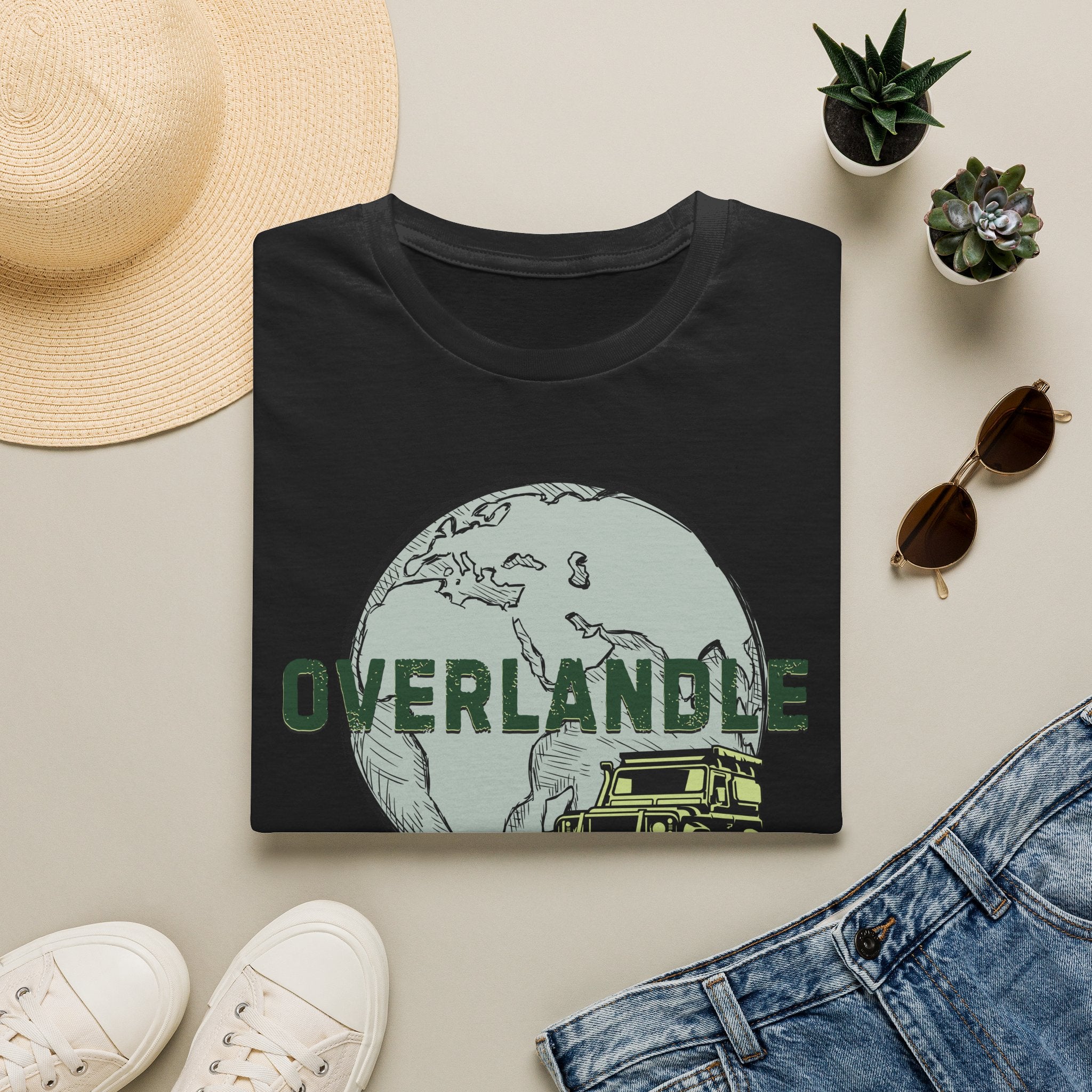 Overlandle logo – Adventure Graphic T-Shirt