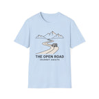 The open road – Adventure Graphic Line Art T-Shirt