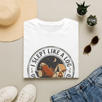 I slept like a log – Adventure Graphic Cartoon Art T-Shirt