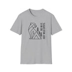 No wifi just wild spots tent – Adventure Graphic Line Art T-Shirt