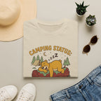 I slept like a log bear – Adventure Graphic Cartoon Art T-Shirt
