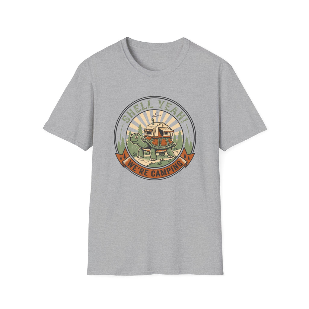 Shell yeah overland tortoise – Adventure Graphic Badge Art T-Shirt