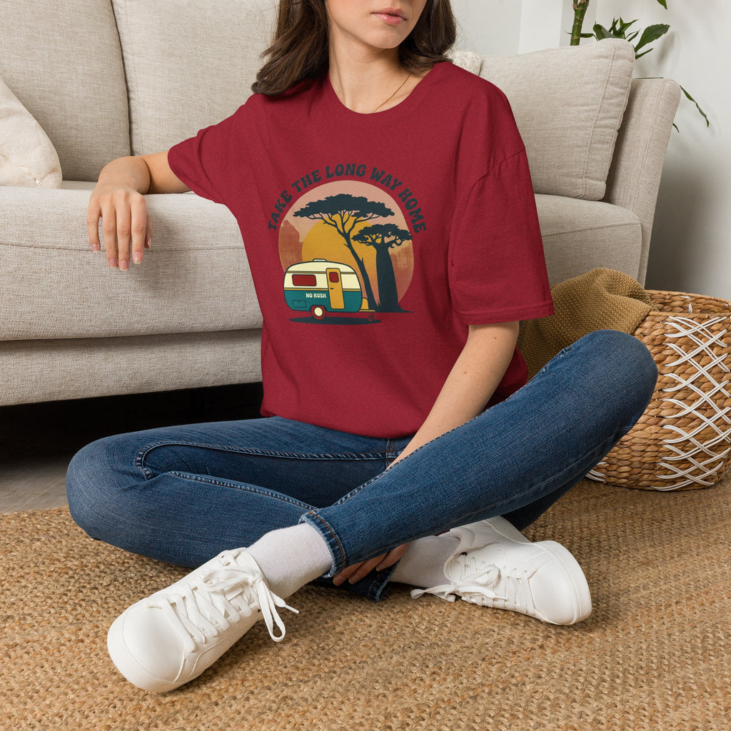 Take the long way home caravan – Adventure Graphic T-Shirt