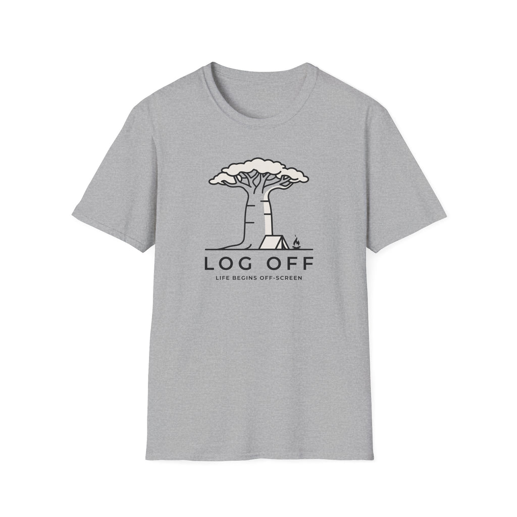 Log off baobab – Adventure Graphic T-Shirt