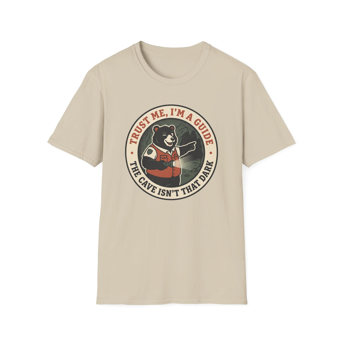 Trust me I am a guide – Adventure Graphic Badge Art T-Shirt