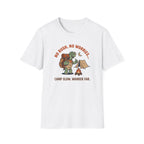 Camp slow wander far tortoise – Adventure Graphic Cartoon Art T-Shirt