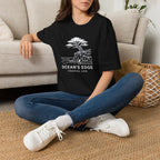 Oceans edge coastal life – Adventure Graphic Line Art T-Shirt