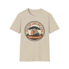 Take the long way home tree – Adventure Graphic Badge Art T-Shirt