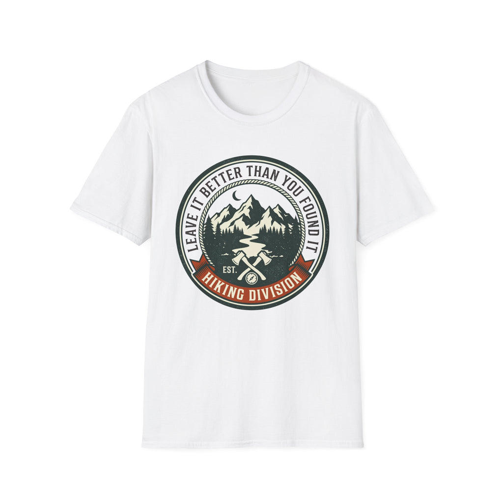 Leave it better – Adventure Graphic Badge T-Shirt