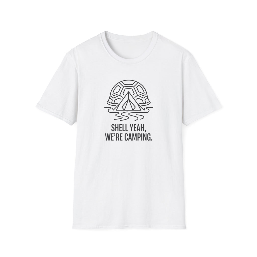 Shell yeah tortoise – Adventure Graphic Line Art T-Shirt